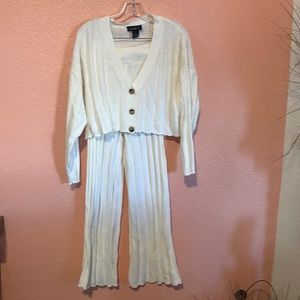 New 2-piece Crop Top Suit